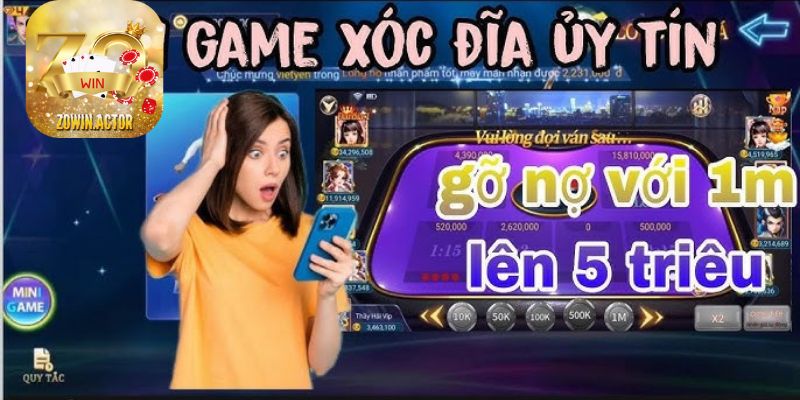 Tại sao game xóc đĩa ở Zowin lại hấp dẫn?